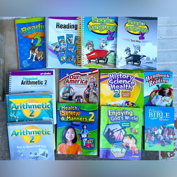 Abeka Office Abeka Grade 2 Homeschool Curriculum Poshmark